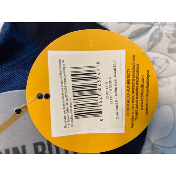 RARE Robin Ruth 'Aloha Pass It On' Snapback Baseball Cap Hawaii Trucker Hat, NWT - Picture 5 of 6